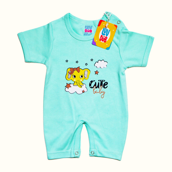 Luv-Dub Baby Jumper set Pure Cotton Half Sleeve Pack of 2