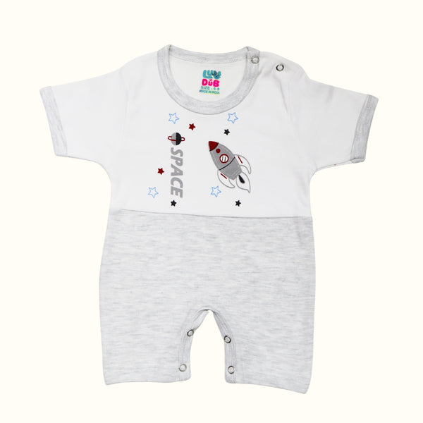 Luv-Dub Baby Jumper set Pure Cotton Half Sleeve Pack of 2