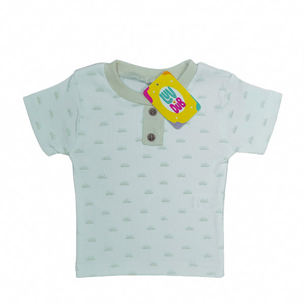 LUV-DUB KIDS Baby Boys Casual Lightweight Cotton Printed T-Shirt and Shorts Set