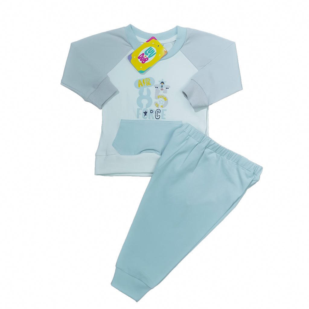 LUV-DUB KIDS Unisex Pure Cotton Full Sleeve Kids Night Dress for Boys & Girls