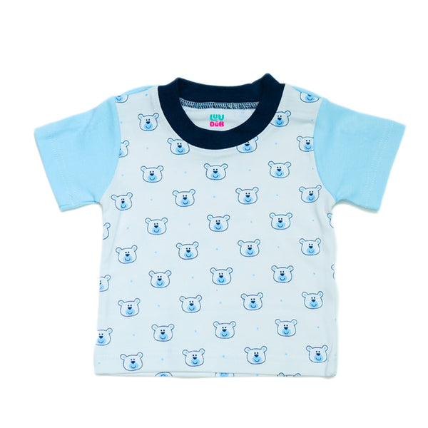 Baby Boys & Baby Girls Cotton Dungaree & T-Shirt Clothing Set