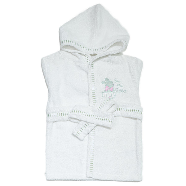 LUV-DUB 100% Cotton Terry Kids Bathrobe & Towel Set | Ultra Soft Plush Hooded Bathrobe for Boys & Girls with  Attached Adjustable Belt |