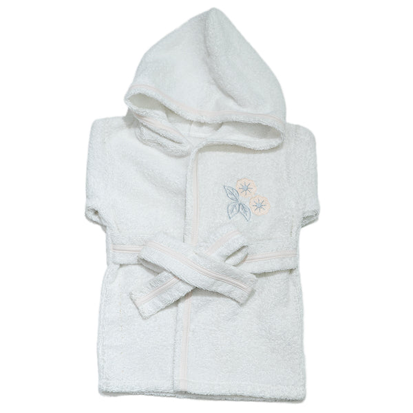 LUV-DUB 100% Cotton Terry Kids Bathrobe & Towel Set | Ultra Soft Plush Hooded Bathrobe for Boys & Girls with  Attached Adjustable Belt |