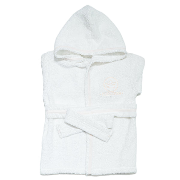 LUV-DUB 100% Cotton Terry Kids Bathrobe & Towel Set | Ultra Soft Plush Hooded Bathrobe for Boys & Girls with  Attached Adjustable Belt |