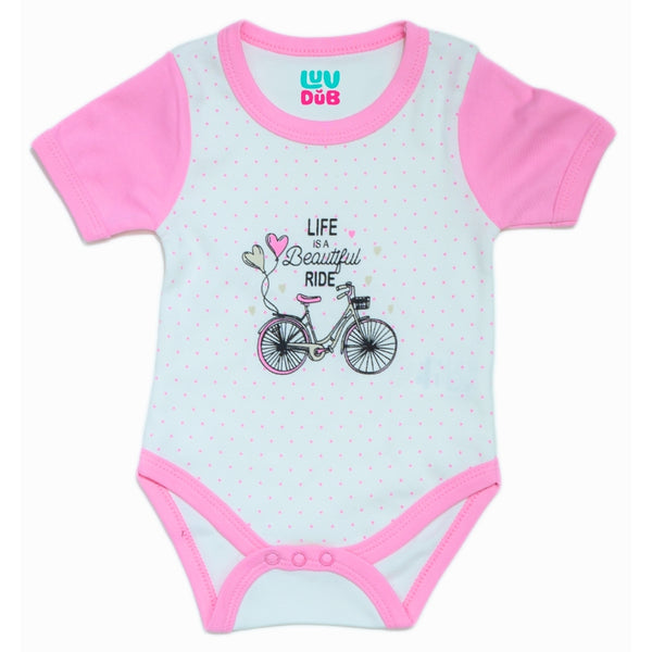 Baby Girls 100% Cotton Half Sleeve Coord set with Shorts