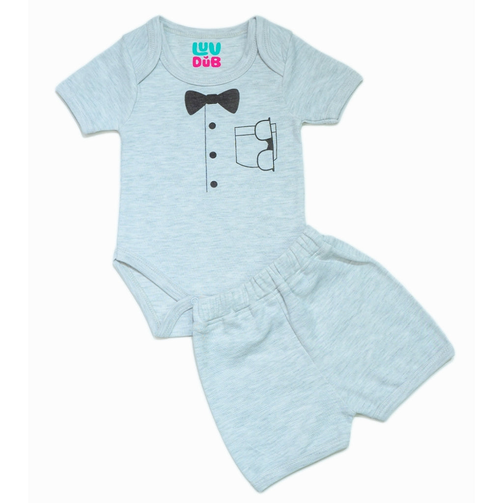 Baby Boys 100% Cotton Half Sleeve Coord set with Shorts