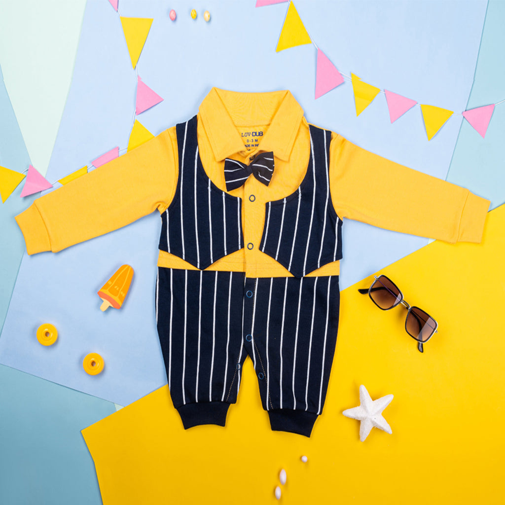 LUV-DUB KIDS 100% Cotton Rompers/Sleepsuits/Jumpsuit for Baby Boys & Girls, Infants, New Borns